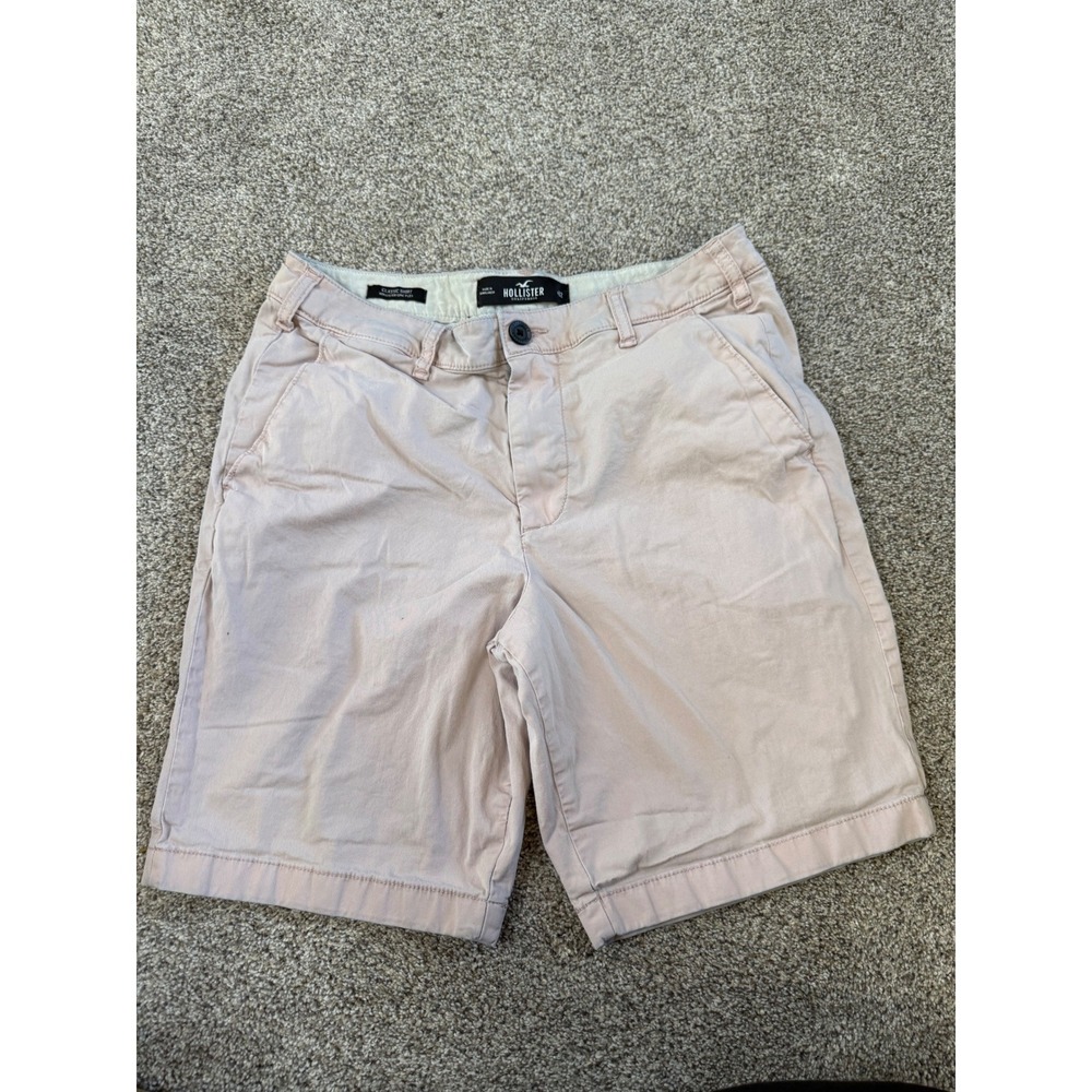 Vintage Y2K Hollister‎ Epic Flex Classic Shorts Mens 32 Pink Chino